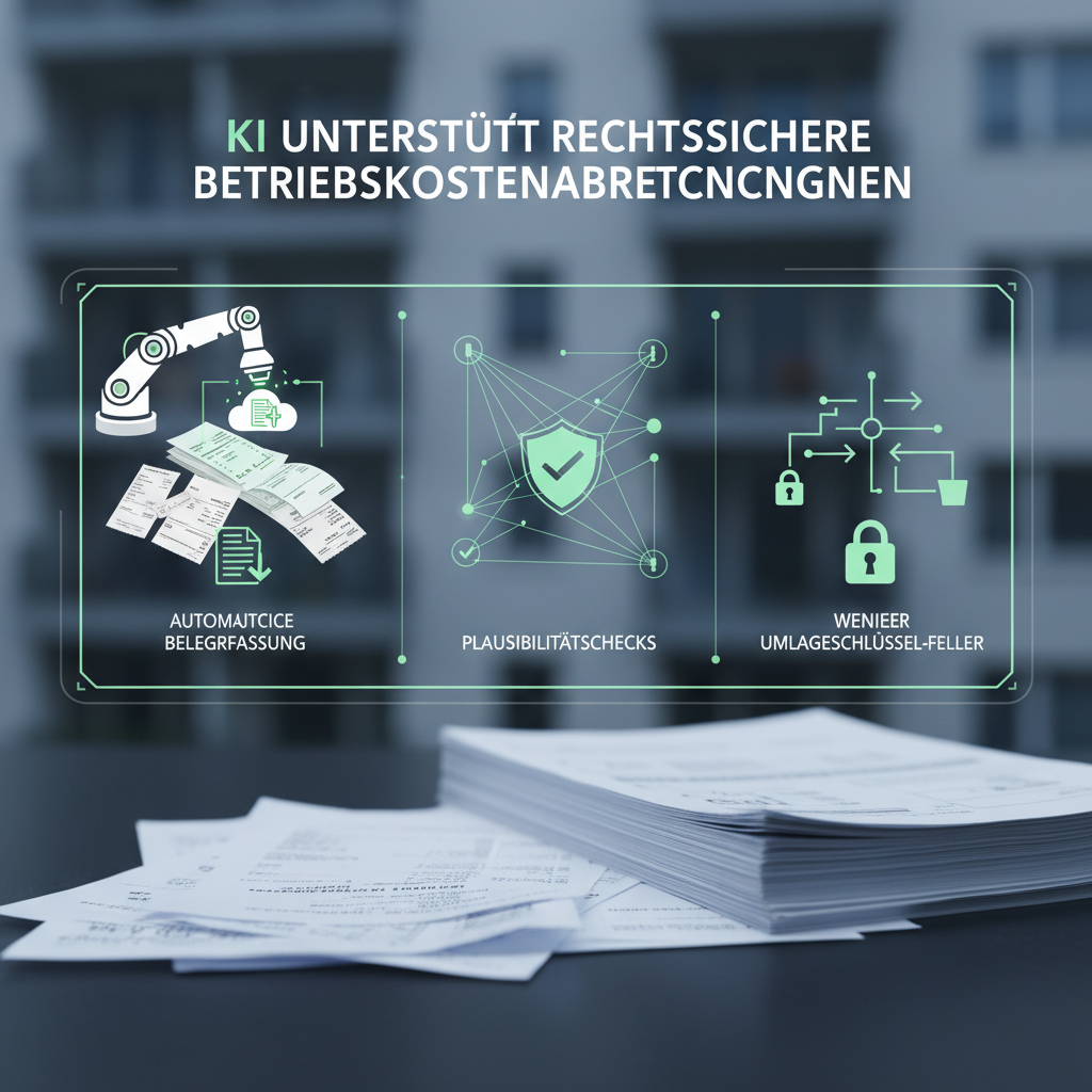 Effiziente KI-Unterstützung für rechtssichere Betriebskostenabrechnungen