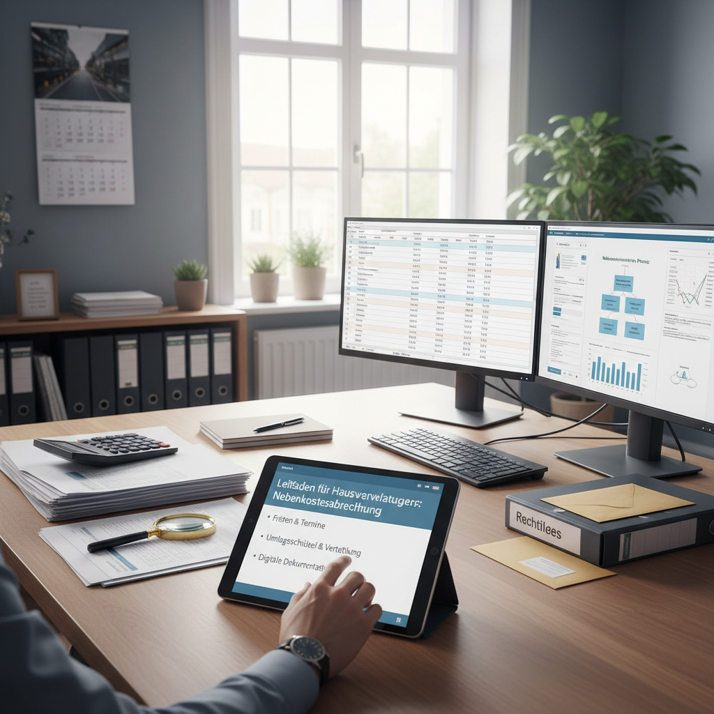 Effiziente Nebenkostenabrechnung für moderne Hausverwaltungen